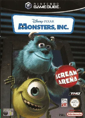 Disney-Pixar Monsters, Inc box cover front